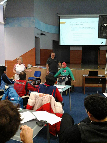 ПКР совместно с Всероссийской федерацией спорта лиц с ПОДА в Тульской области провели семинар по подготовке национальных классификаторов по бочча