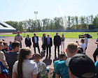 Президент ПКР П.А. Рожков в Подмосковье на федеральных тренировочных базах Минспорта России встретился со сборными командами России по легкой атлетике и плаванию в преддверии чемпионатов мира
