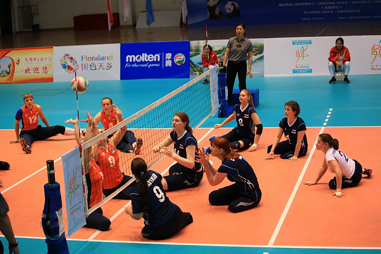 Женская сборная команда России по волейболу сидя стала серебряным призером международного турнира World Super 6 в Китае