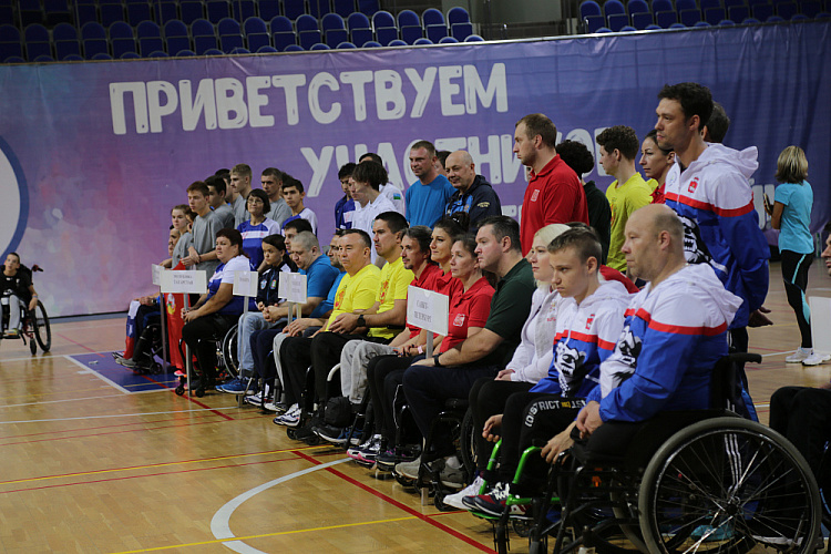 П.А. Рожков в г. Раменском принял участие в просмотре соревнований и церемонии награждения победителей и призеров Всероссийских соревнований по парабадминтону