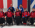 Сборная команда России по керлингу на колясках стала серебряным призером международного турнира Open Czech Wheelchair Curling Tournament