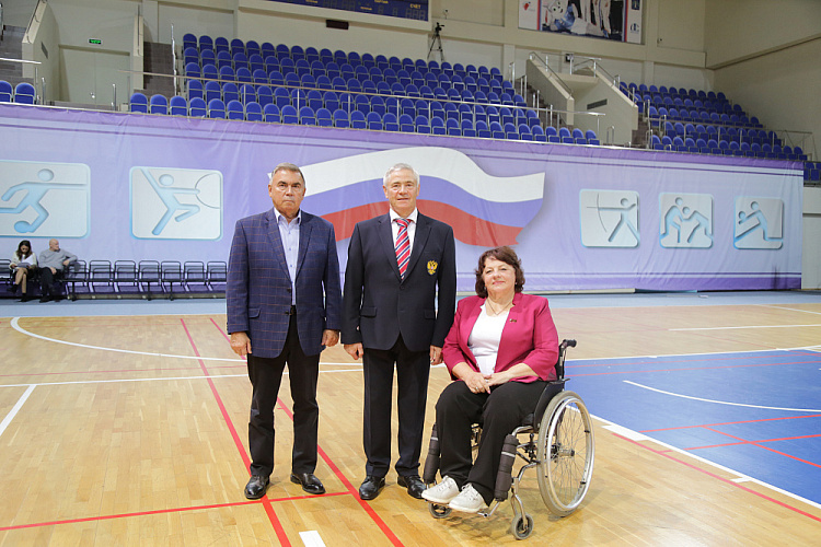 П.А. Рожков в г. Раменском принял участие в просмотре соревнований и церемонии награждения победителей и призеров Всероссийских соревнований по парабадминтону