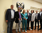 Президент ПКР П.А. Рожков в Подмосковье на федеральных тренировочных базах Минспорта России встретился со сборными командами России по легкой атлетике и плаванию в преддверии чемпионатов мира