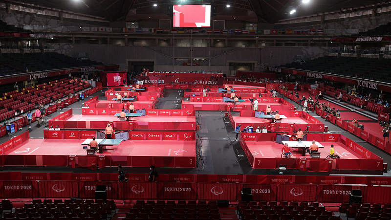 Парные соревнования по настольному теннису включены в программу Паралимпийских игр 2024 года в Париже