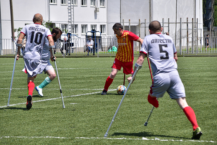 Вице-президент ПКР И.Е. Потехин принял участие в торжественной церемонии открытия I круга чемпионата России по футболу ампутантов