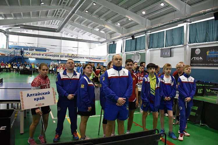 В столице Чувашии состоялась церемония открытия чемпионата России по настольному теннису среди спортсменов с ПОДА, выступающих стоя (6-10 класс)