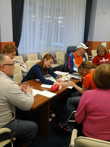 ПКР совместно с Всероссийской федерацией спорта лиц с ПОДА в Тульской области провели семинар по подготовке национальных классификаторов по бочча