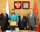 Президент ПКР П.А. Рожков и председатель комитета Государственной Думы по физической культуре и спорту О.В. Матыцин встретились с Губернатором Брянской области А.В. Богомазовым и спортсменами-паралимпийцами