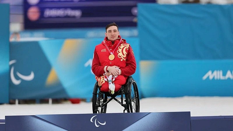 2 золотые медали завоевала сборная команда России на XIV Паралимпийских зимних играх в пятый день соревнований