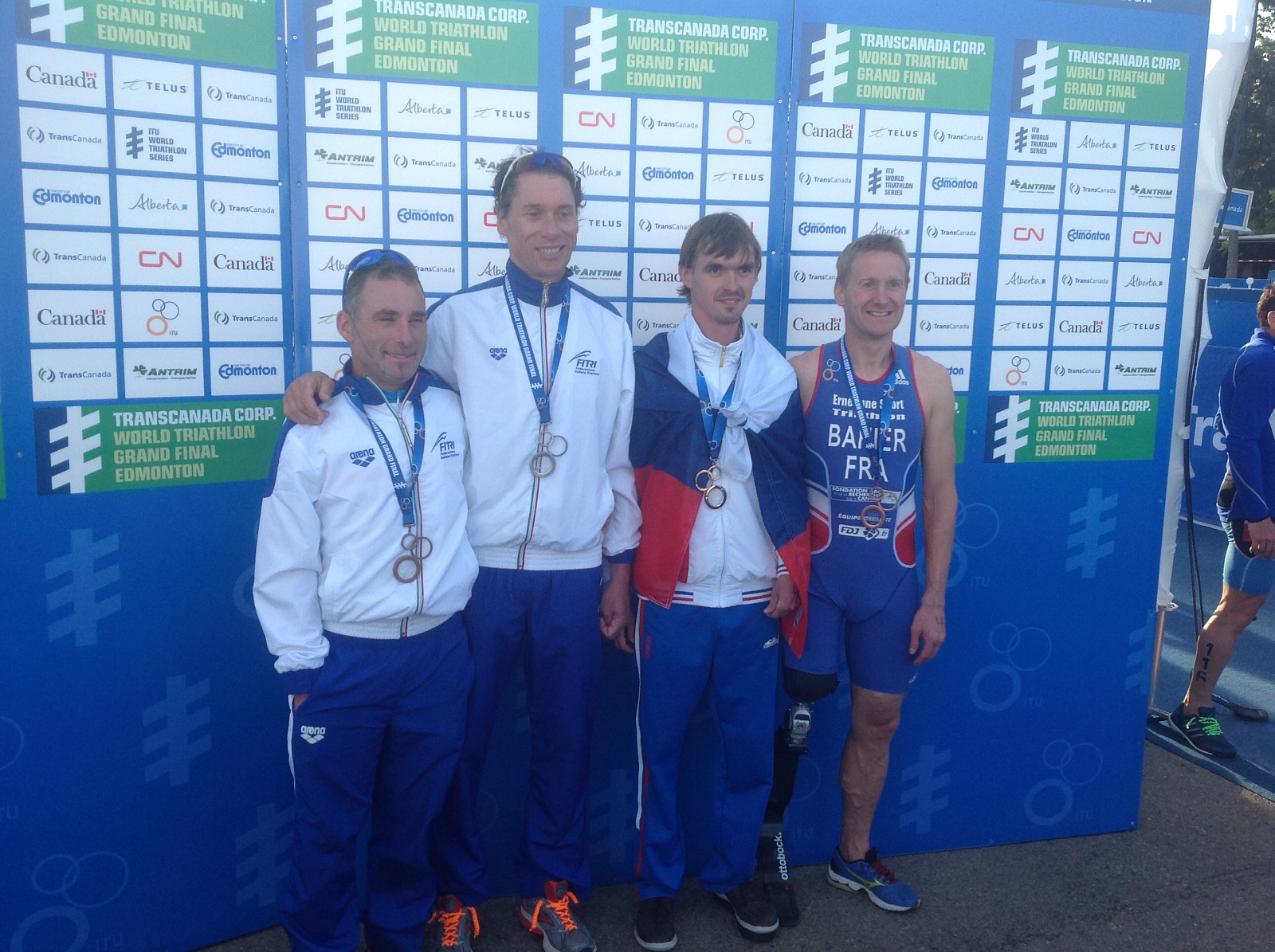 Василий Егоров выиграл золотую медаль на Гранд-финале чемпионата мира по паратриатлону в Канаде Василий Егоров выиграл золотую медаль на Гранд-финале чемпионата мира по паратриатлону в Канаде