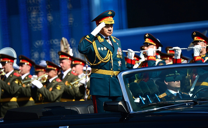 В.П. Лукин, П.А. Рожков, Л.Н. Селезнев на Красной площади приняли участие в просмотре Военного парада в ознаменование 70-летия Победы в Великой Отечественной Войне