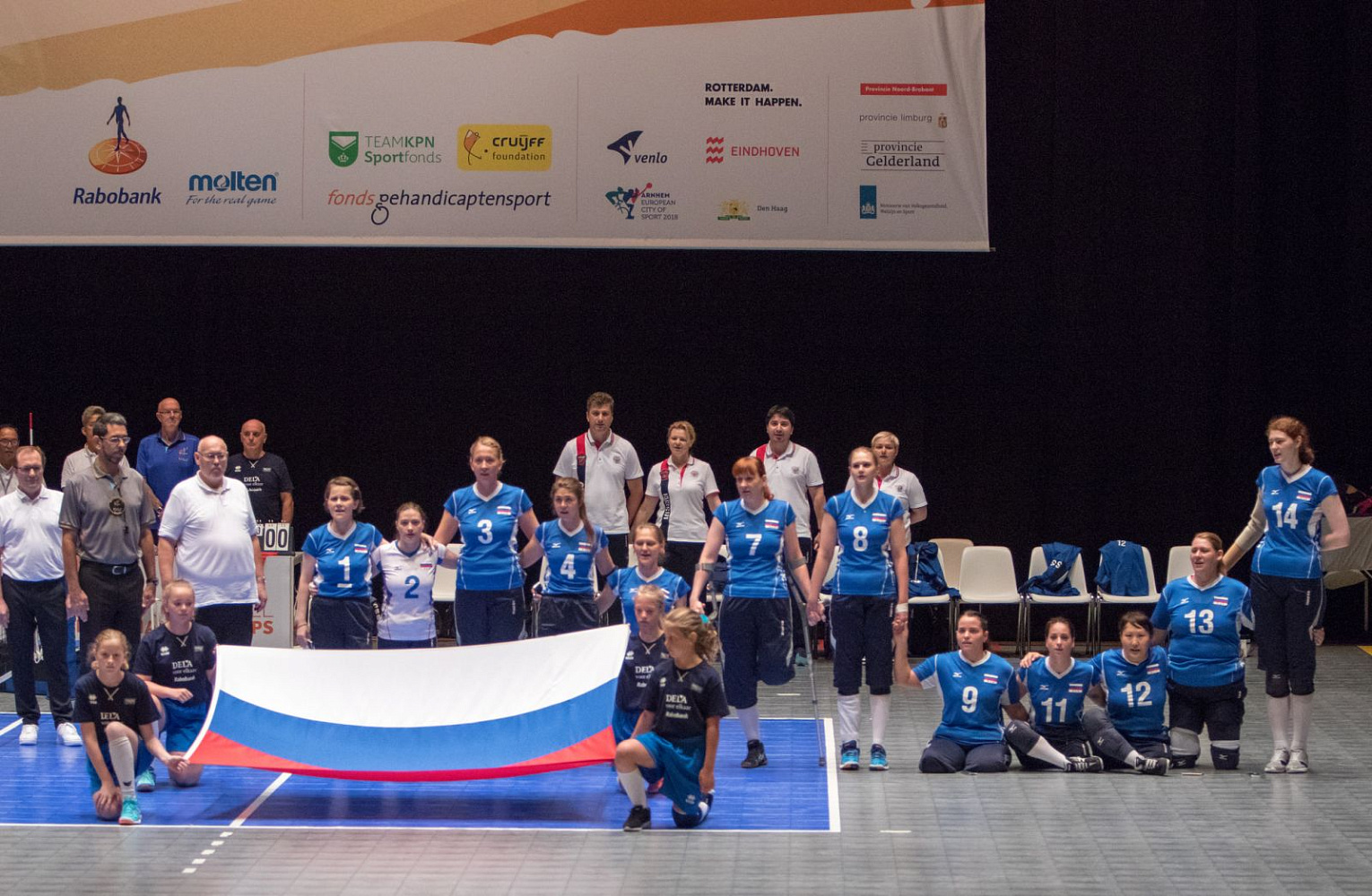 Женская сборная команда России по волейболу сидя вышла в финал чемпионата мира в Нидерландах Женская сборная команда России по волейболу сидя вышла в финал чемпионата мира в Нидерландах