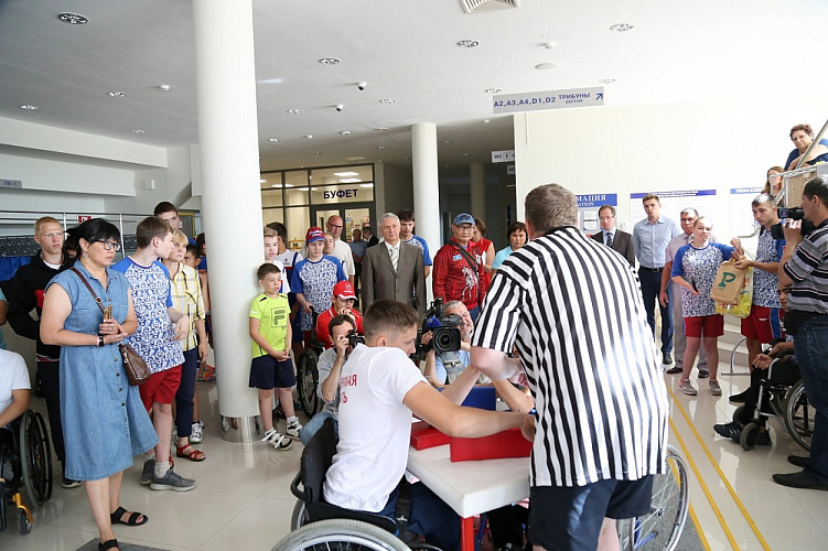 П.А. Рожков в г. Раменском принял участие в церемонии открытия и просмотре соревнований Всероссийской летней спартакиады детей-инвалидов с поражением опорно-двигательного аппарата