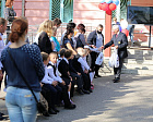 П.А. Рожков в г. Дзержинске (Нижегородская область) в Специальной коррекционной школе принял участие в торжественной линейке