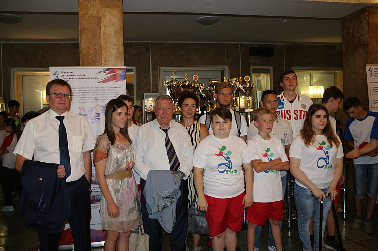 А.А. Строкин, Л.Н. Селезнев в г. Саратове приняли участие в торжественных мероприятиях по случаю 25-летнего Юбилея ГБУ ДО СО ОК ДЮСШ «РиФ»