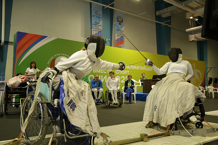Завершились финальные встречи по фехтованию на колясках Летних игр паралимпийцев “Мы вместе. Спорт"  