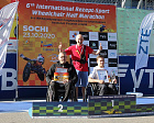 На трассе «Сочи Автодром» состоялся 6-й Международный полумарафон на спортивных колясках