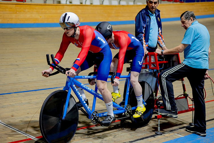 Определены победители и призеры чемпионата России по велоспорту-тандем спорта слепых