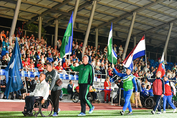 В Сочи состоялась торжественная церемония закрытия Летних Игр Паралимпийцев «Мы вместе. Спорт»