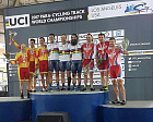 3 бронзовые награды завоевала сборная команда России на чемпионате мира по велоспорту на треке в США