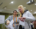 Российские паралимпийцы в г. Пхенчхан приняли участие в досрочных выборах Президента Российской Федерации