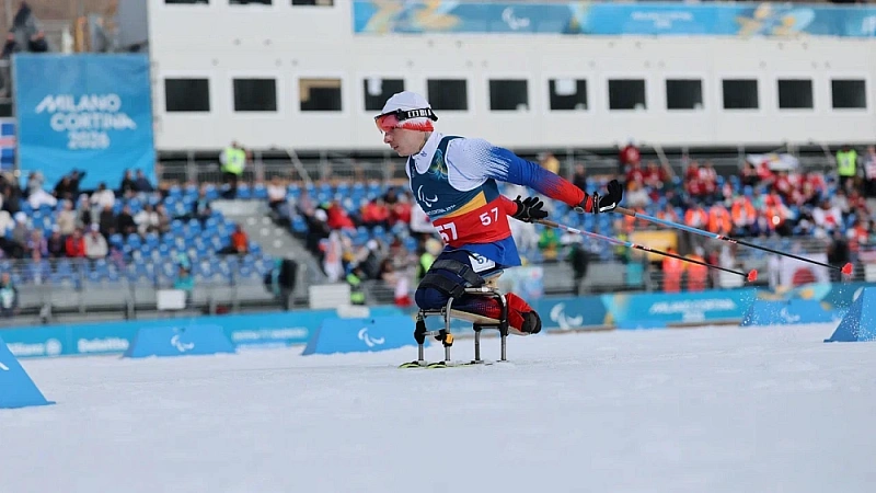 2 золотые медали завоевала сборная команда России на XIV Паралимпийских зимних играх в пятый день соревнований