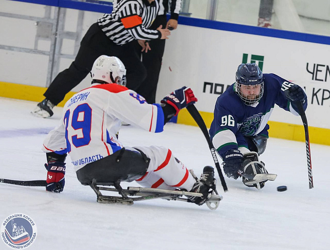 Стартовал 1 круг чемпионата России по следж-хоккею «Высшая лига» сезона 2025/2026
