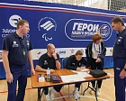 В Москве состоялась торжественная церемония открытия Кубка по волейболу сидя среди ветеранов СВО «Герои нашего времени»