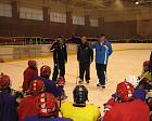 В Алексине (Тульская область) состоялся мастер-класс по хоккею-следж