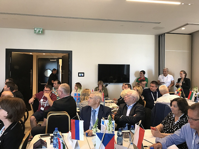 В.П. Лукин, П.А. Рожков в г. Натанья (Израиль) приняли участие в Конференции Европейского паралимпийского комитета 