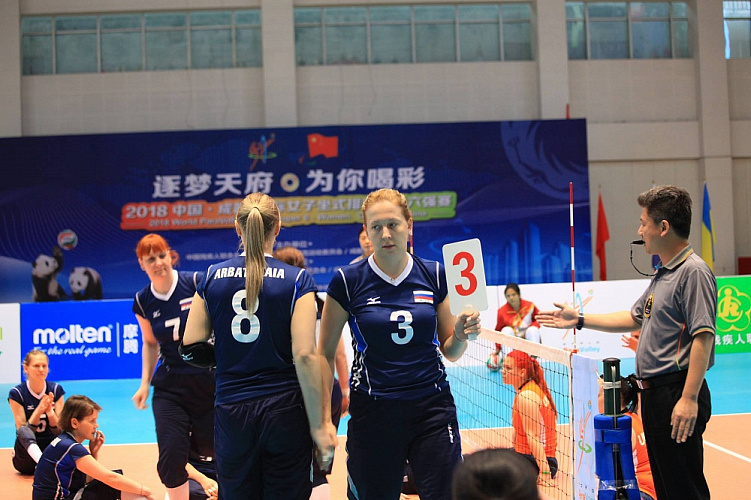 Женская сборная команда России по волейболу сидя стала серебряным призером международного турнира World Super 6 в Китае