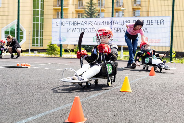 Спортсмены-паралимпийцы провели мастер-классы в рамках фестиваля адаптивного спорта для детей и молодёжи с диагнозом Spina Bifida