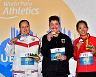 Галина Липатникова и Мария Богачева завоевали серебряные медали в 6 день чемпионата мира по легкой атлетике МПК в Дубае