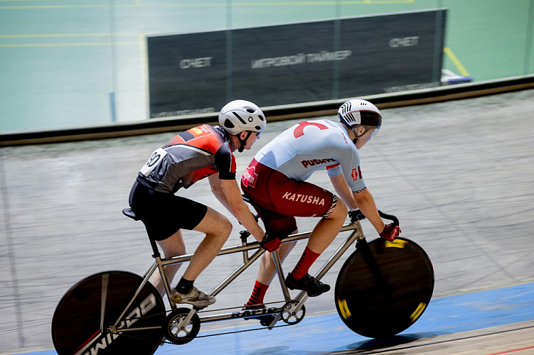 Определены победители и призеры чемпионата России по велоспорту-тандем спорта слепых