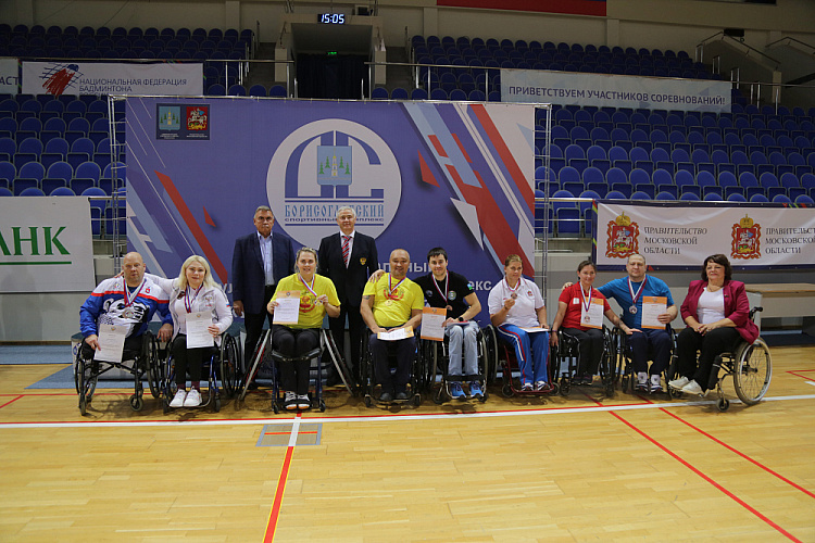 П.А. Рожков в г. Раменском принял участие в просмотре соревнований и церемонии награждения победителей и призеров Всероссийских соревнований по парабадминтону