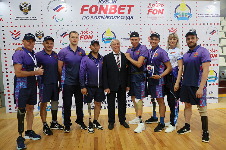 Команда Бурятии выиграла Кубок Фонбет по волейболу сидя среди ветеранов СВО