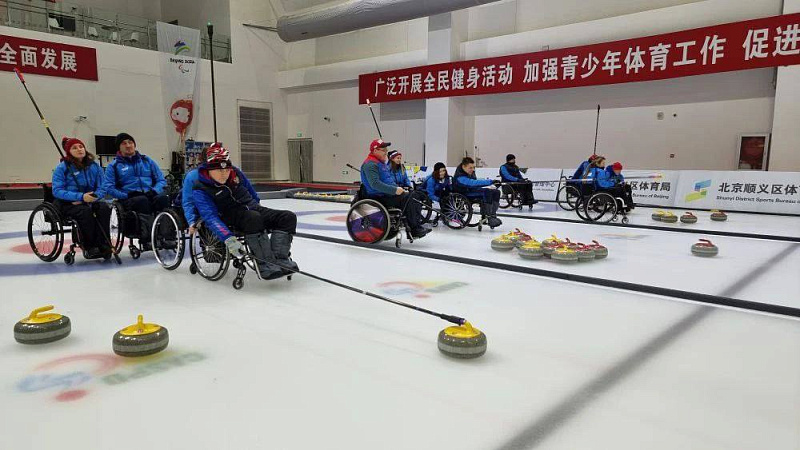 Сборная России по кёрлингу на колясках в Пекине проведет серию матчей со сборной Китая 