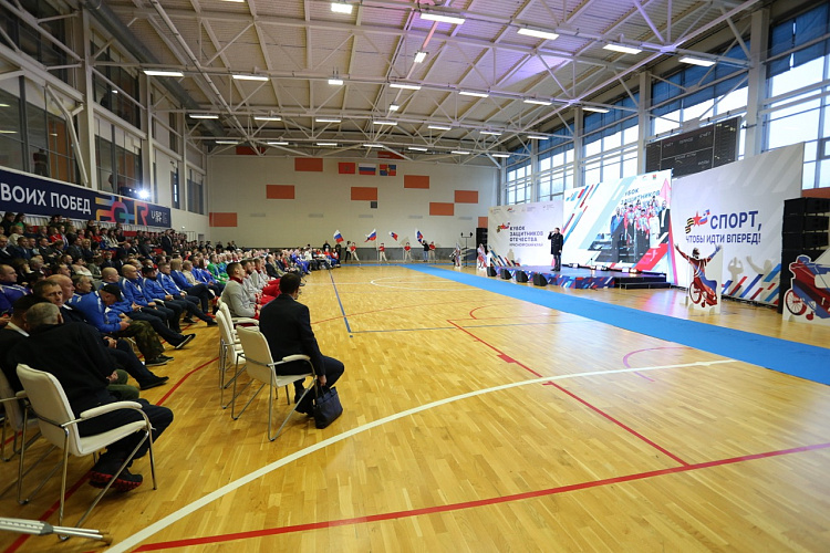 В Красноярске официально открыли Кубок Защитников Отечества