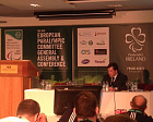 М. Б. Терентьев в г. Дублине (Ирландия)  в ходе  Конференции  Европейского паралимпийского  комитета  выступил  с докладом "Мы не одиноки: деятельность по улучшению сотрудничества и узнавания ЕПК"