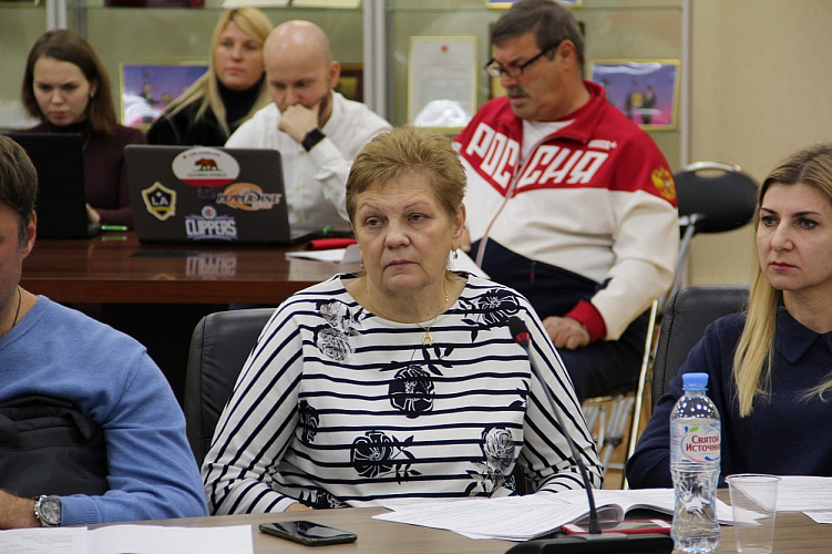 А.А. Строкин в зале Исполкома Паралимпийского комитета России провел заседание Совета Всероссийской Федерации спорта лиц с поражением опорно-двигательного аппарата