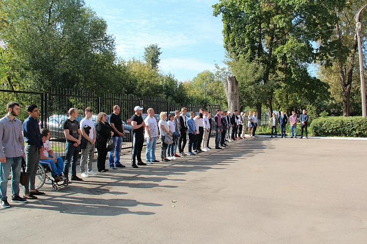 П.А. Рожков в г. Подольске (Московская область) в Подольском социально-спортивном институте принял участие в открытии учебного года