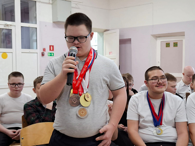 В Перми проведен Паралимпийский урок, приуроченный к международному дню инвалидов