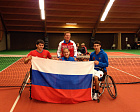 Сборная команда России по теннису на колясках принимает участие в командном Кубке мира в Нидерландах