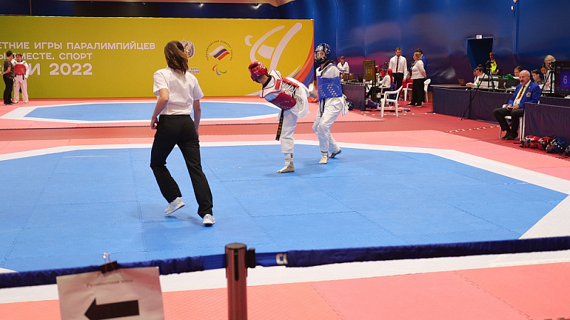 10 комплектов медалей разыграли тхэквондисты на Летних Играх Паралимпийцев «Мы вместе. Спорт» в Сочи
