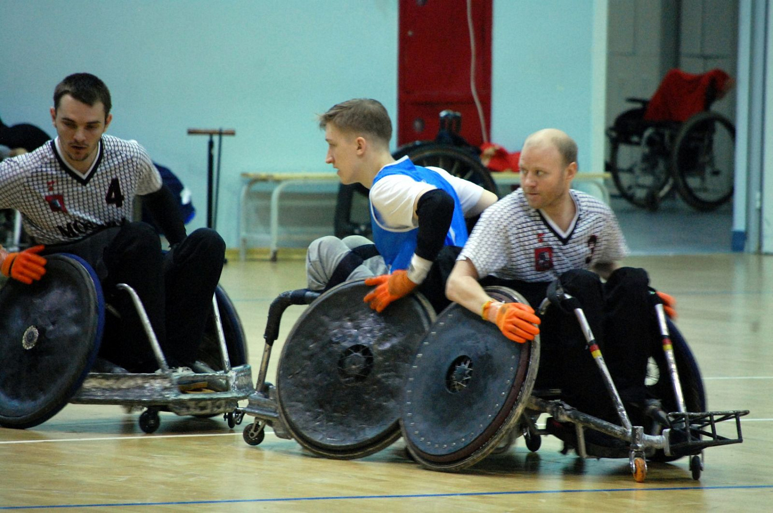 Сборная Москвы стала победителем 1 круга чемпионата России по регби на колясках