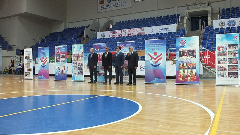 П.А. Рожков в г. Раменское (Московская область) во дворце спорта «Борисоглебский»  принял участие в торжественной церемонии открытия Всероссийской летней спартакиады детей инвалидов по спорту лиц с ПОДА