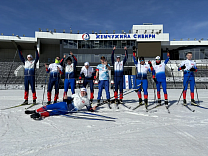 В Тюменской области проходит первый сбор по лыжным гонкам и биатлону среди ветеранов СВО, получивших ранения и инвалидность по зрению