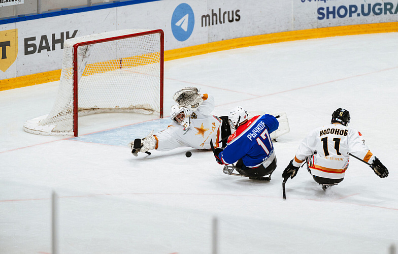 В Югре подведены итоги 3 круга чемпионата России по следж-хоккею в дивизионе «Высшая Лига» сезона 2025/2026