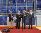 П. А. Рожков в г. Сочи принял участие в церемонии открытия международного турнира "Четырех наций" по хоккею-следж