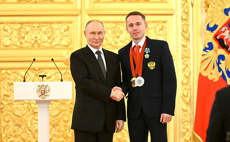 Церемония вручения государственных наград победителям ХVII Паралимпийских летних игр